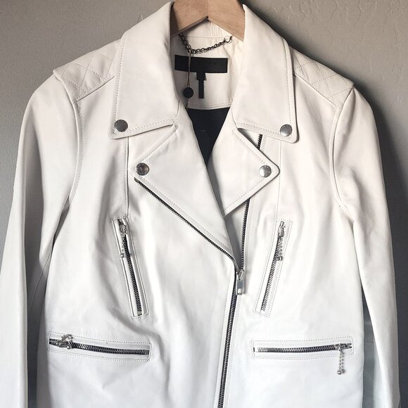 Rag & Bone Leather Jacket "NEW" - Picture 1 of 16